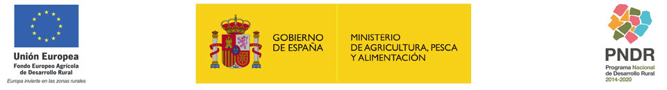 Unión Europea, Gobierno de España, Ministerio de agricultura, pesca y alimentación, PNDR, Programa Nacional de Desarrollo Rural