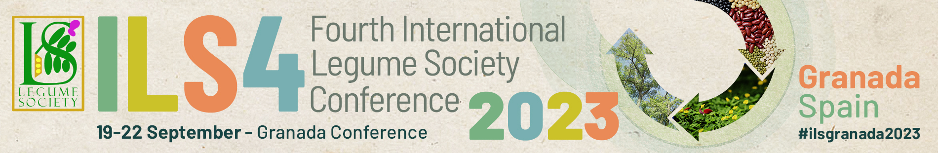 4th International Legume Society Conference, which will be held between the 18th and 21st of October 2023